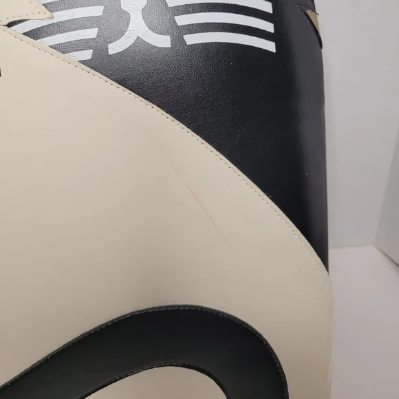 Twin Kitties Vintage Cushion Black and White Cats Red Bow Zipper Closure - Picture 5 of 11